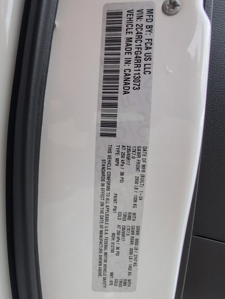 2024 CHRYSLER WHEELCHAIR VANS PACIFICA photo 11