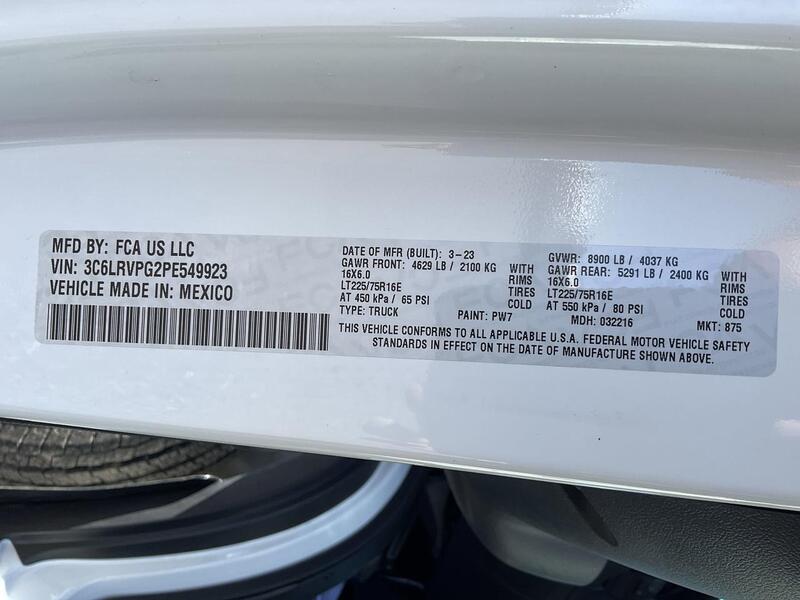 2023 RAM WHEELCHAIR VANS PROMASTER photo 11